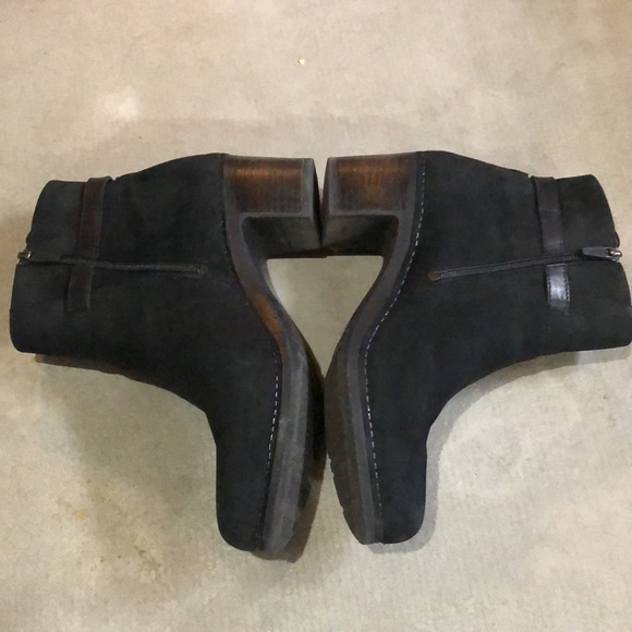 Dansko Black Suede Booties - Picture 4 of 13
